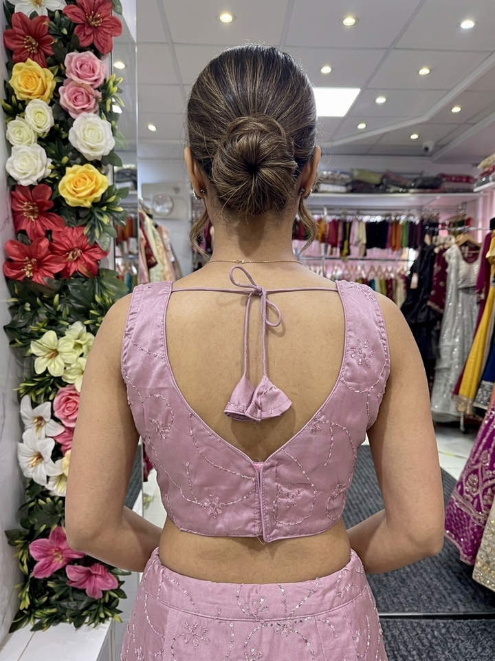 Fendi Silk Zardosi Blouse