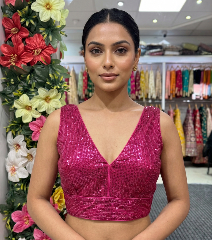 Full Sequin Blouse