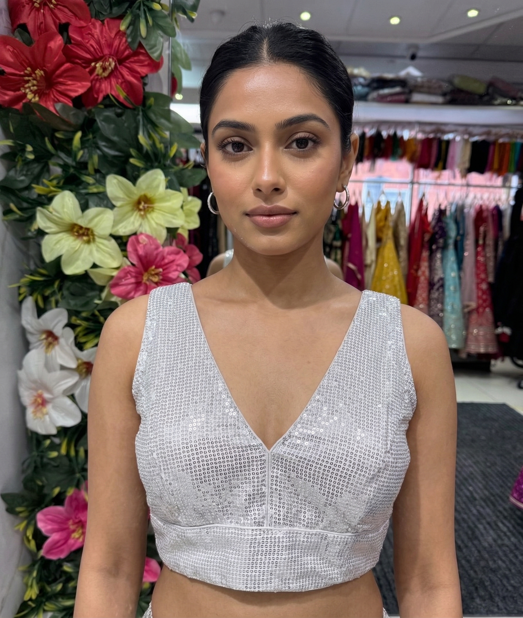 Full Sequin Blouse