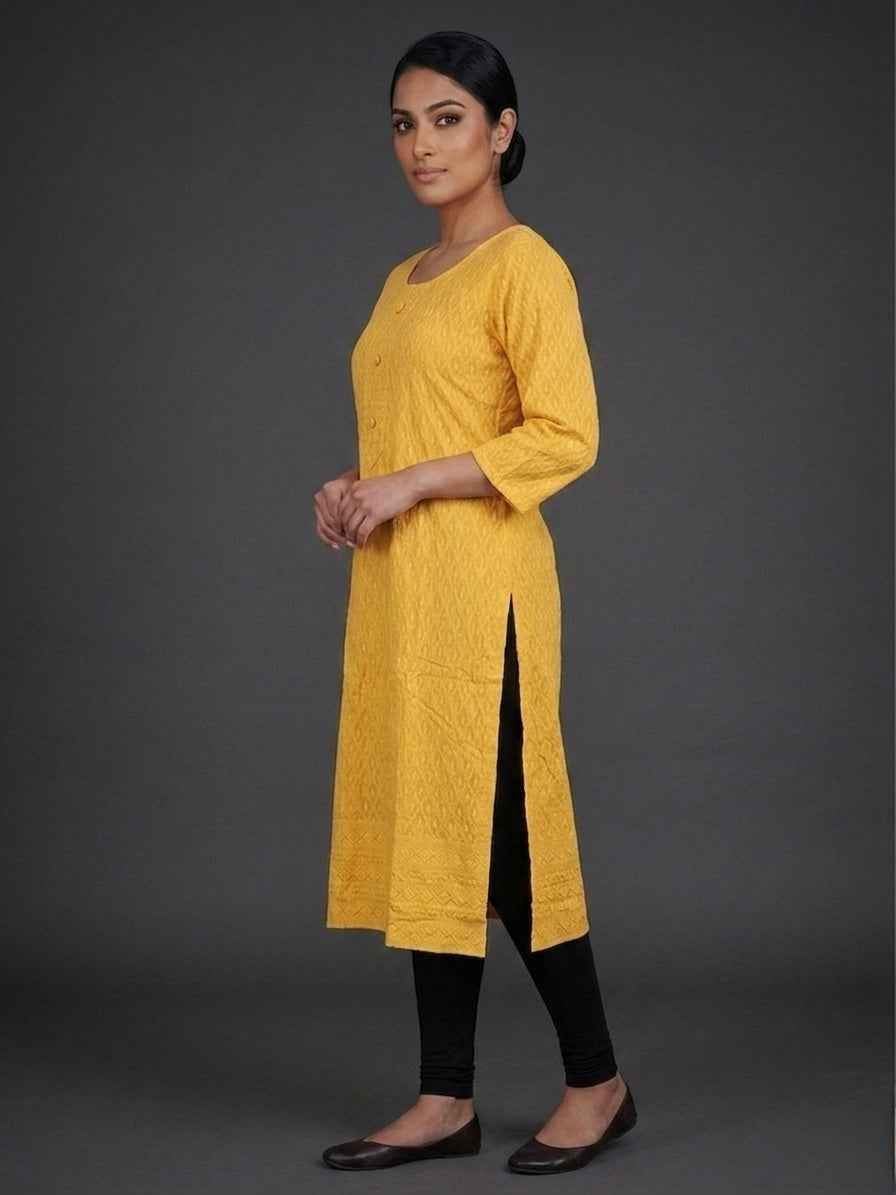 Lucknowi Chikankari Kurti Top